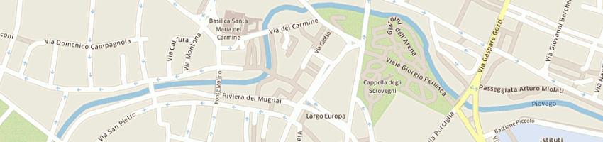 Mappa della impresa ceda associati srl a PADOVA