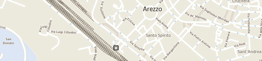 Mappa della impresa ghelli genziana a AREZZO