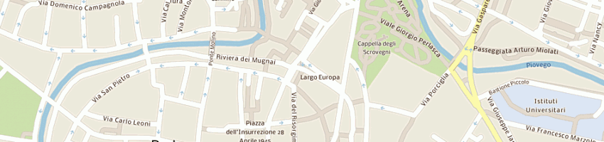 Mappa della impresa poiesys srl a PADOVA