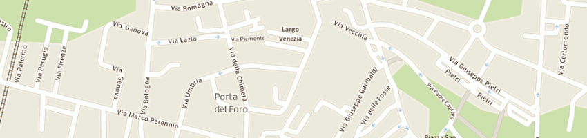 Mappa della impresa labo a AREZZO
