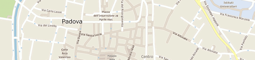 Mappa della impresa ruzza claudio a PADOVA