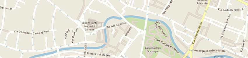Mappa della impresa dolomiti habitat srl a PADOVA