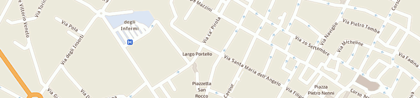 Mappa della impresa lotti manuele a FAENZA