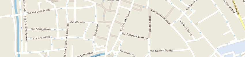 Mappa della impresa sfizio break bar a PADOVA