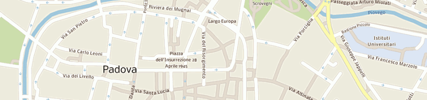 Mappa della impresa roberto callegari srl a PADOVA