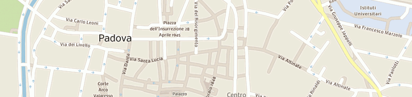 Mappa della impresa emme g elettricita' srl a PADOVA