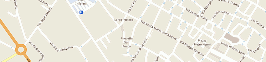 Mappa della impresa grhafton di merendi matteo a FAENZA
