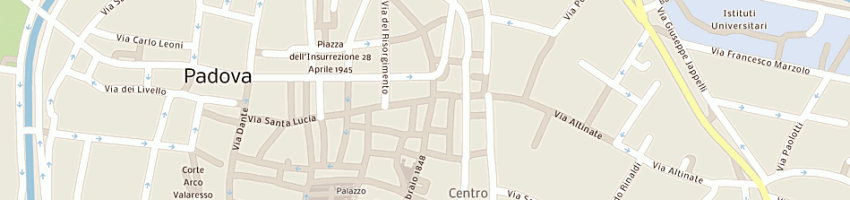 Mappa della impresa studio trapanese srl a PADOVA