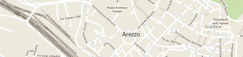 Mappa della impresa centro studi prevenzione incendi (srl) a AREZZO