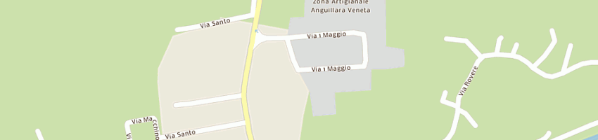 Mappa della impresa b e b veneta color snc di baldo giovanni e scalabrin luigina a ANGUILLARA VENETA