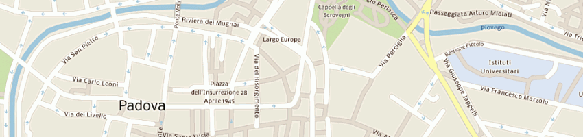 Mappa della impresa sebastian e giuseppe - snc di caputo e c a PADOVA