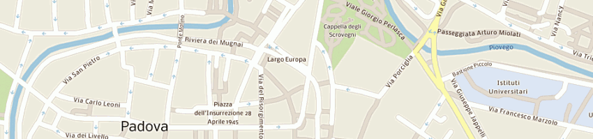 Mappa della impresa torre medoacense a PADOVA