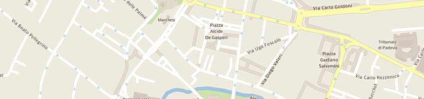 Mappa della impresa upa formazione scarl a PADOVA