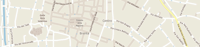 Mappa della impresa ferrari luca a PADOVA