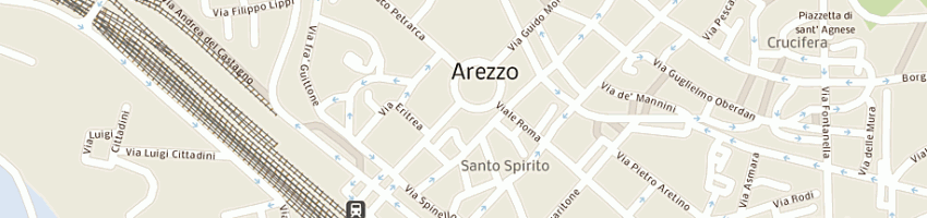 Mappa della impresa cassioli marco a AREZZO