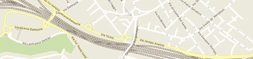 Mappa della impresa gianni vittorio rappresentanze srl a PADOVA