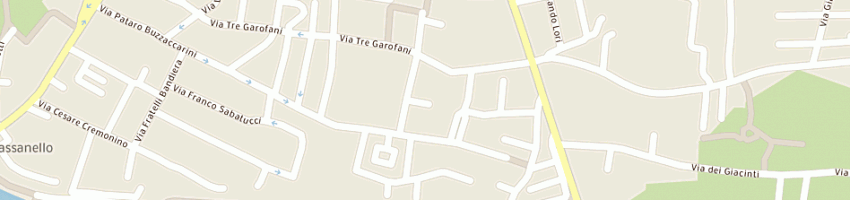 Mappa della impresa pinzi giovanni a PADOVA