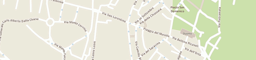 Mappa della impresa armeria testi a AREZZO