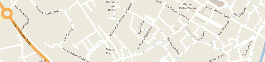 Mappa della impresa ste di bertozzi filippo e cornacchia luciano e c sas a FAENZA