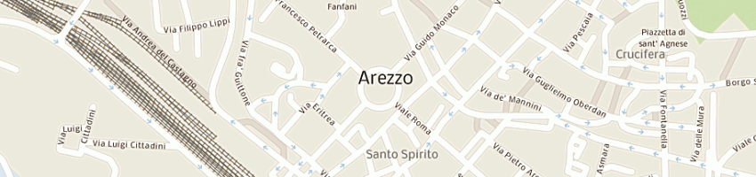 Mappa della impresa chimera travel srl a AREZZO