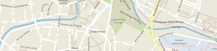Mappa della impresa piovan paolo a PADOVA