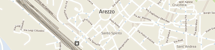 Mappa della impresa maestrale srl a AREZZO