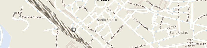 Mappa della impresa scortecci franco a AREZZO