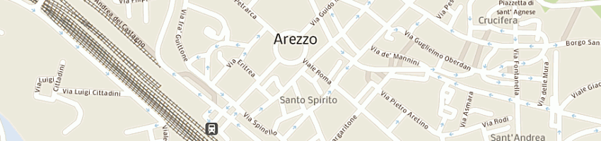 Mappa della impresa giusti nicola a AREZZO