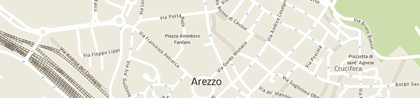 Mappa della impresa zampi adriano a AREZZO