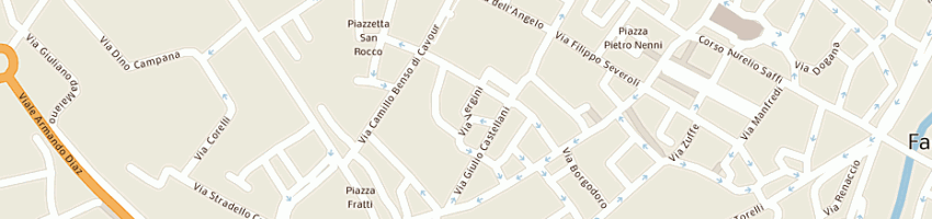 Mappa della impresa bedeschi silvano a FAENZA