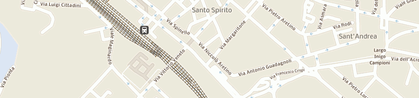 Mappa della impresa quadri e cornici di maggi giovanni e c snc a AREZZO