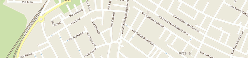 Mappa della impresa impresa edile scapin srl a PADOVA