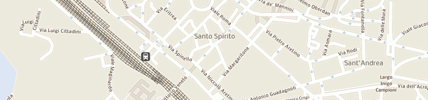 Mappa della impresa pentag automation srl a AREZZO