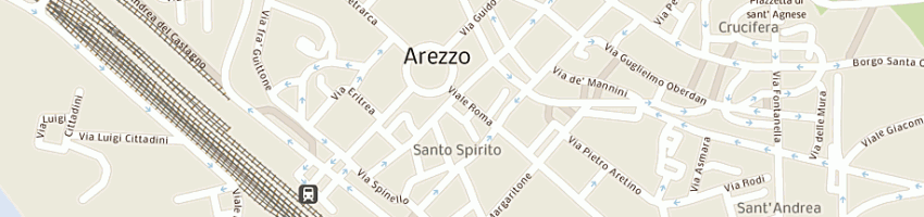 Mappa della impresa servizi medici moderni srl a AREZZO