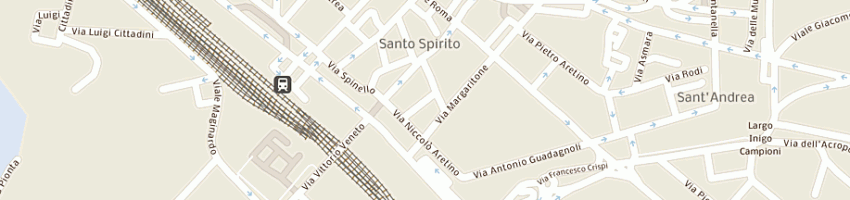 Mappa della impresa people's di farsetti graziella e c - sas a AREZZO