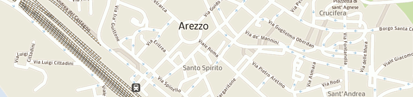 Mappa della impresa stefanel spa a AREZZO