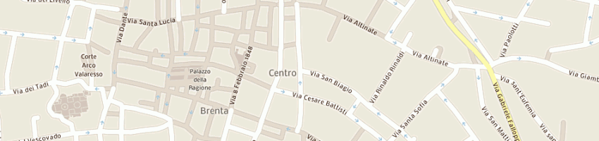 Mappa della impresa rovere a PADOVA