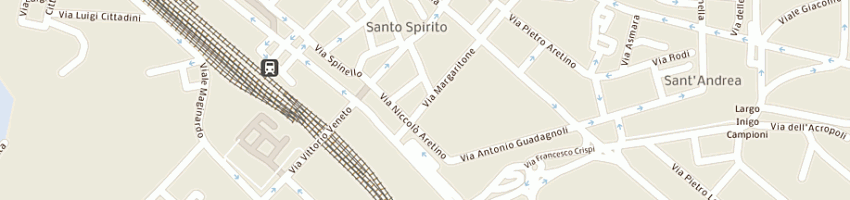 Mappa della impresa cevi srl a AREZZO