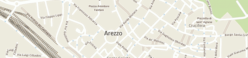 Mappa della impresa fiordaliso gallery a AREZZO