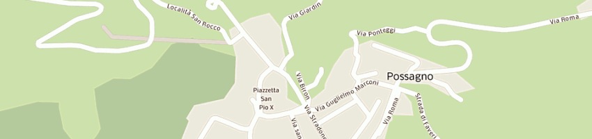 Mappa della impresa fratelli vardanega srl a POSSAGNO