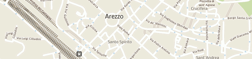 Mappa della impresa gea piccola societa' cooperativa arl a AREZZO