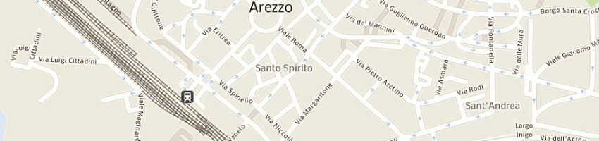 Mappa della impresa associazione aiuto siero positivi a AREZZO