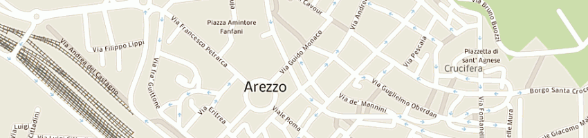 Mappa della impresa libreria paoline a AREZZO