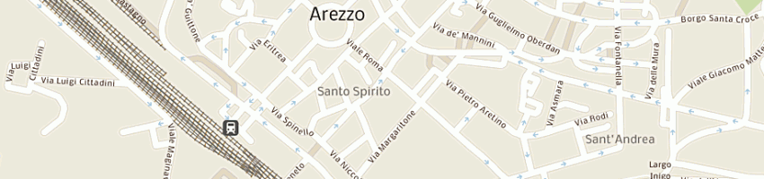 Mappa della impresa bibliophilia di belliconi marco - libreria mondadori a AREZZO