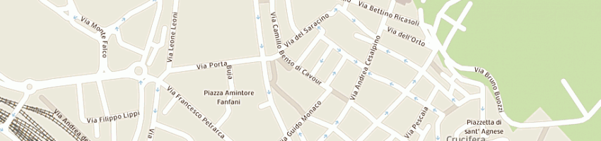 Mappa della impresa l'immagine spa a AREZZO