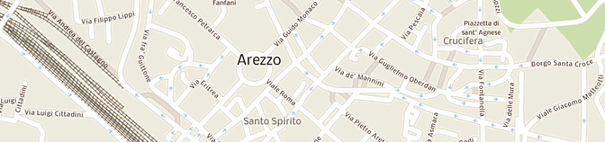 Mappa della impresa il mosaico srl a AREZZO