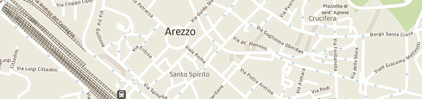 Mappa della impresa fe pa costruzioni srl a AREZZO