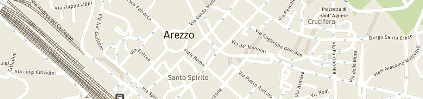 Mappa della impresa hit parade - video music center (snc) a AREZZO