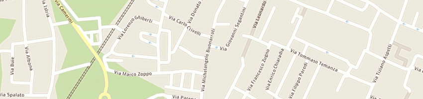 Mappa della impresa marchetti piergiorgio a PADOVA