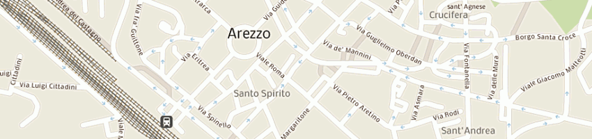 Mappa della impresa promotori finanziari banca etruria a AREZZO